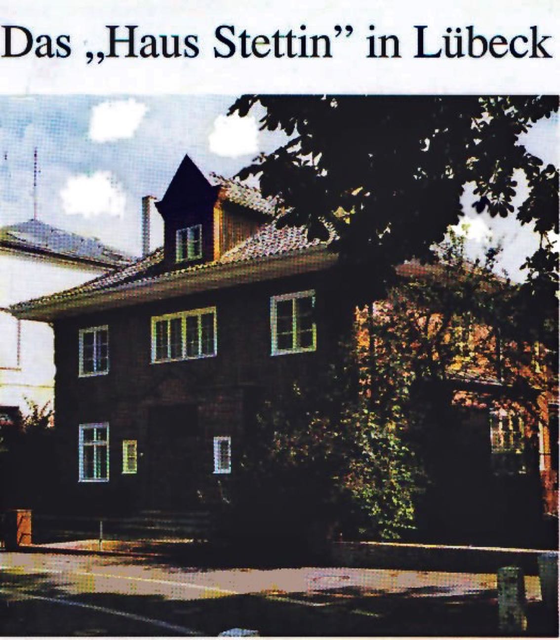 Haus Stettin in Lübeck
