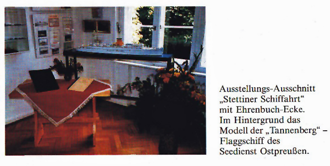 Innenansicht des Hauses "Stettin"